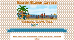 Desktop Screenshot of beachblendcoffee.com